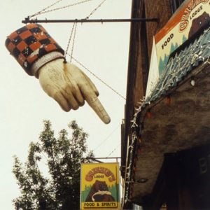 Hand at Grizzly’s Lodge, Chicago, IL (c) 2004 Alison Bixby